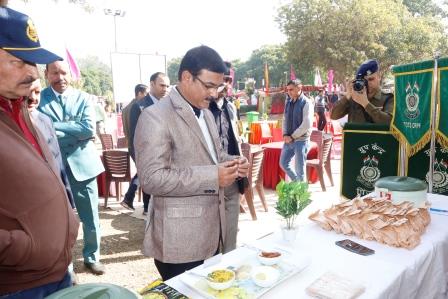   महानिरीक्षक प.उ.से द्वारा मोटे अनाज को प्रोत्साहन